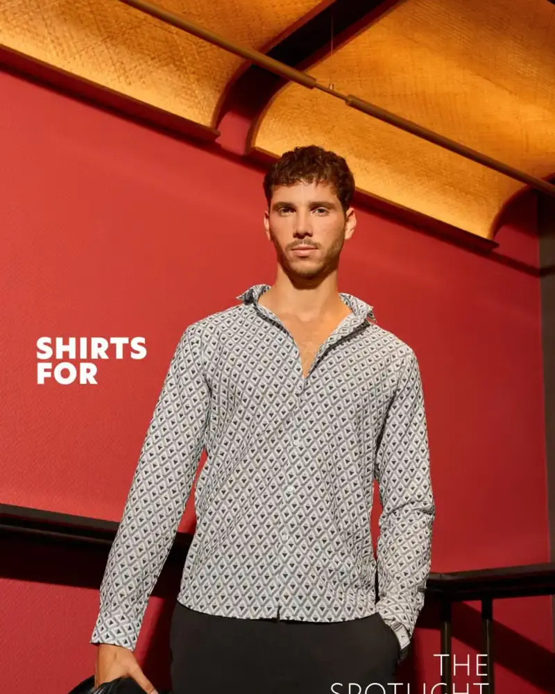 Polo Neck T-Shirt