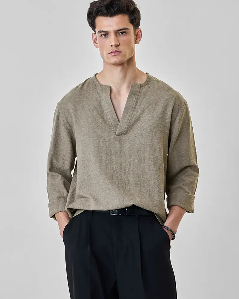 Polo Neck T-Shirt
